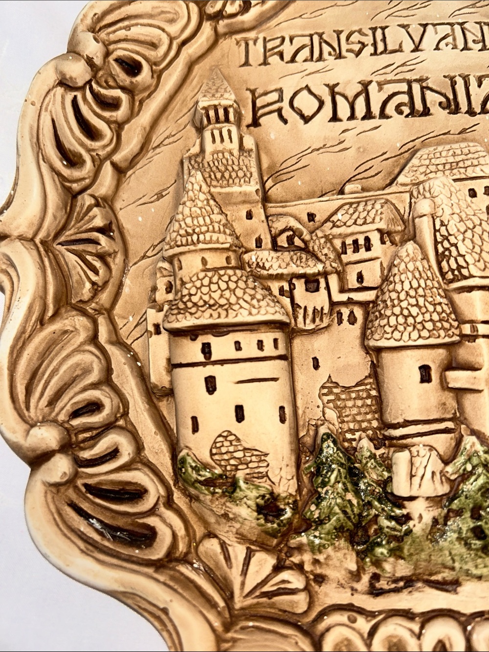 Romanian wall plaque or decorative 3D Transylvania region by Denaro RT. - Picture 6 of 13